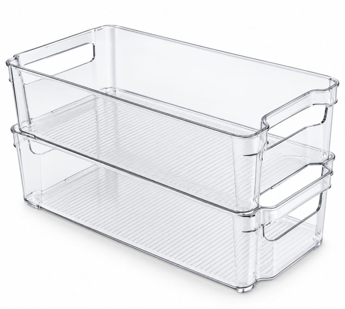 💙Double the Storage, Half the Clutter! | 2-Tier White and Blue Organizer ✨